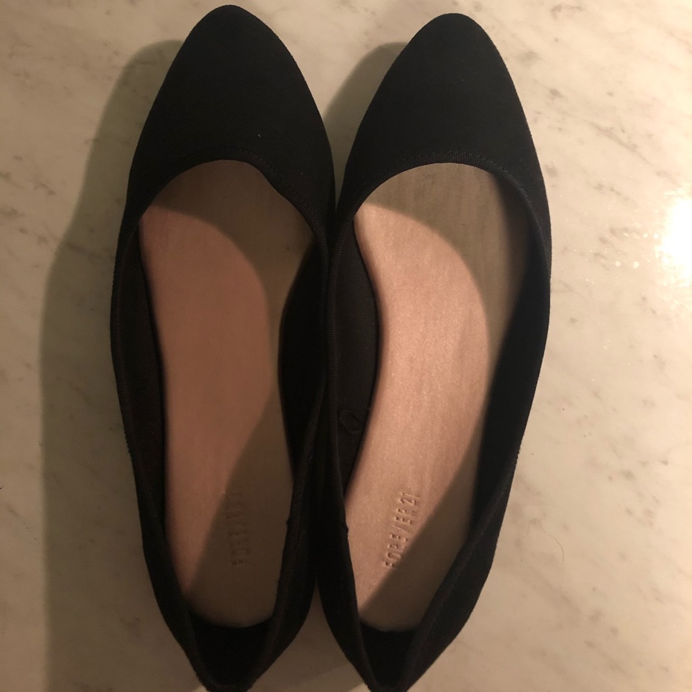 Black flats